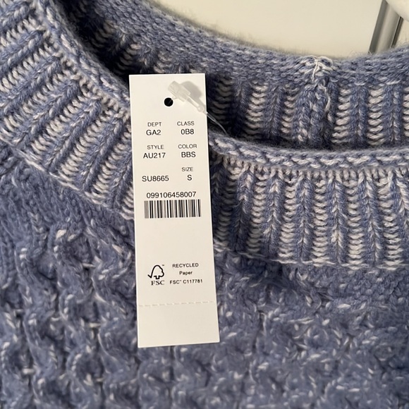 J.Crew NWT Honeycomb Roll Neck Sweater, Size S - Picture 2 of 5